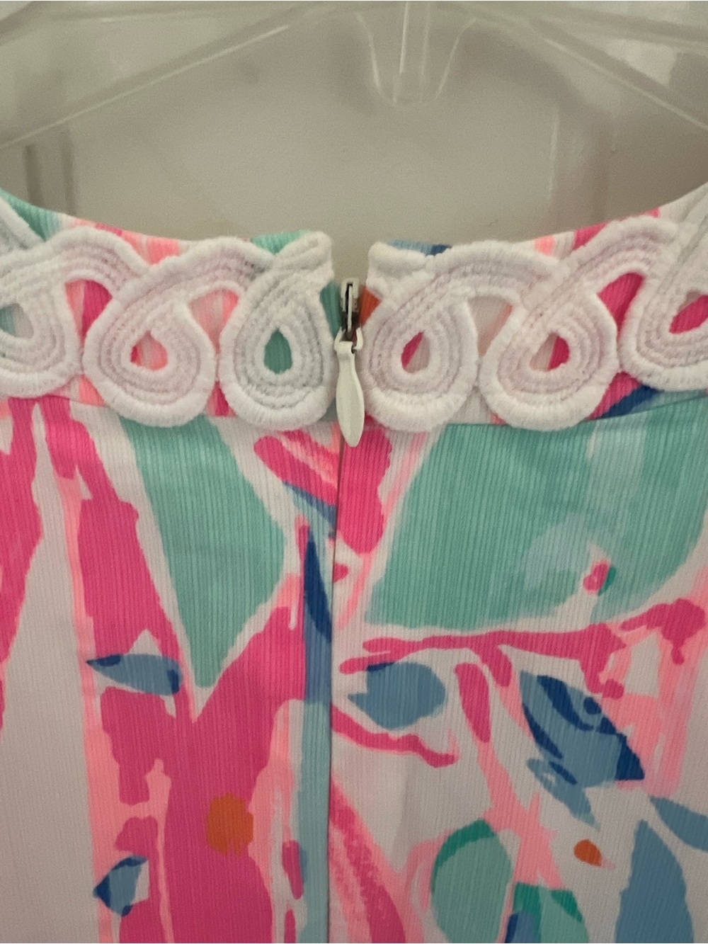 Lilly Pulitzer Lynn Sleeveless Multicolor Shift Dress Size 8 - Picture 6 of 6